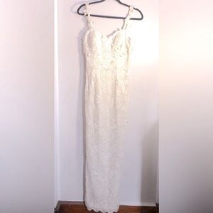 Janine of London Vintage Ivory Dress